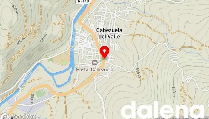 mapa de Autoservicio Conchi Supermercado en Cabezuela del Valle