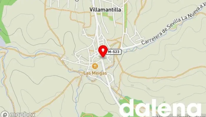 mapa de Autoservicio El Granero Supermercado en Villamantilla