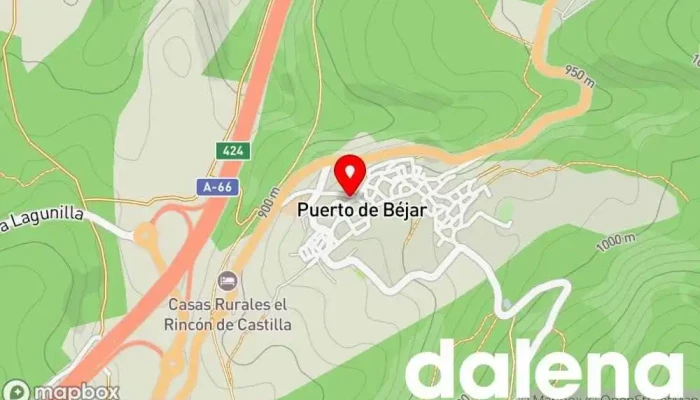 mapa de Autoservicio El Puerto Tienda de alimentación en Puerto de Béjar