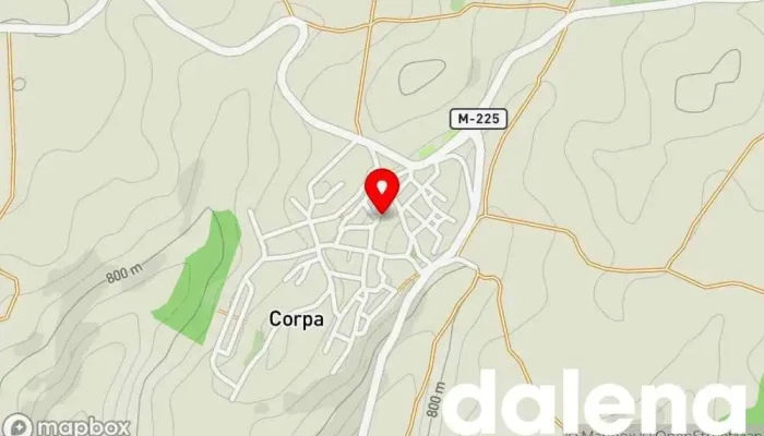 mapa de Autoservicio estanco Mari Jose Tienda de alimentación, Panadería, Carnicería, Estanco en Corpa