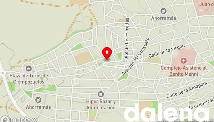 mapa de Autoservicio José Martín Tienda de alimentación en Ciempozuelos