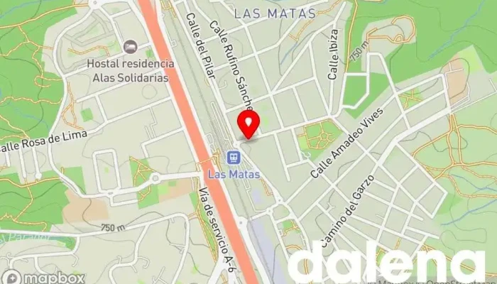 mapa de Autoservicio La Esperanza Supermercado en Las Rozas de Madrid
