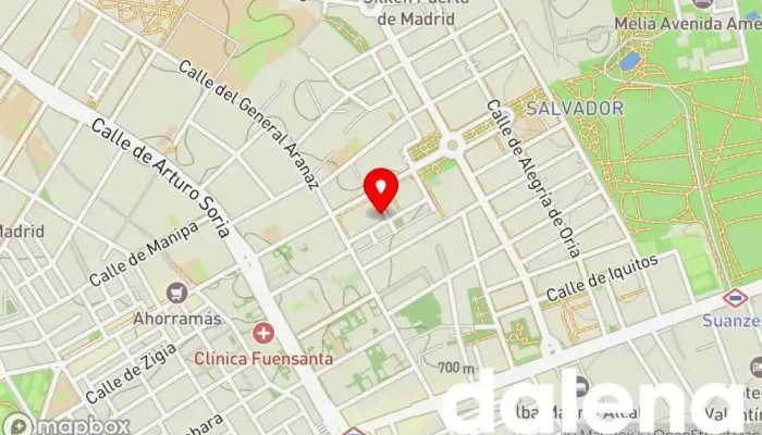 mapa de Autoservicio Peraleda Supermercado en Madrid