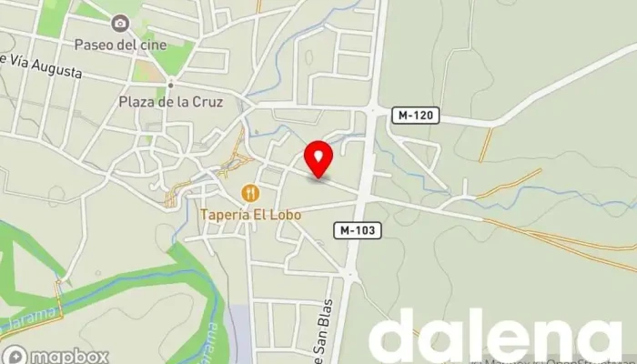 mapa de Autoservicios Seis Hermanos Supermercado en Talamanca de Jarama
