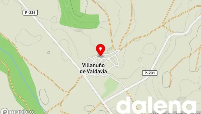 mapa de Ayuntamiento de Villanuño de Valdavia Ayuntamiento en Villanuño de Valdavia