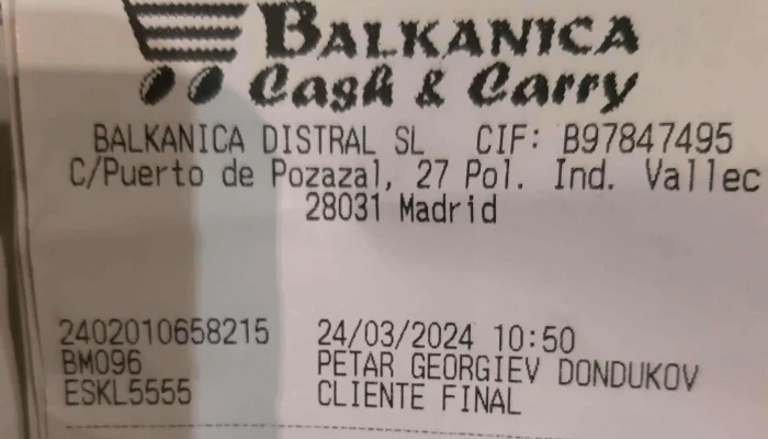Balkanica Cash Carry Madrid Vallecas Como Llegar - Madrid