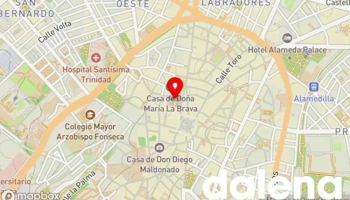 mapa de Bar El Provenzal, Pastelería cafeteria Bar de tapas, Cafetería, Pastelería en Salamanca