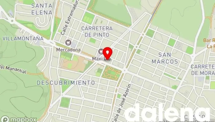 mapa de Bazar Alimentación Nuevo Mundo Tienda de alimentación, Comercio en San Martín de la Vega