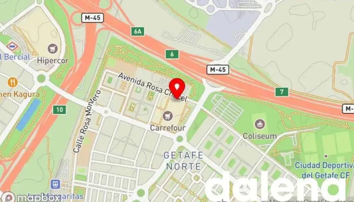 mapa de bazar bulevar S.L Supermercado en Getafe