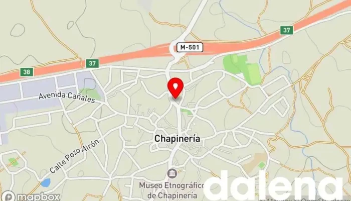 mapa de Bazar Chapinería Tienda general en Chapinería