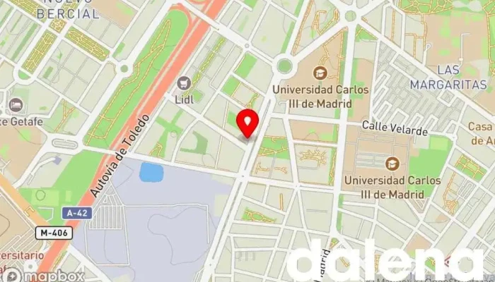 mapa de Bazar chino Tienda de alimentación, Comercio en Getafe