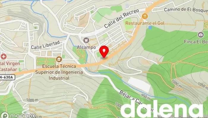 mapa de BéFruit Frutería en Béjar