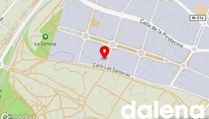mapa de Bimbo Vicálvaro Tienda de alimentación en Madrid