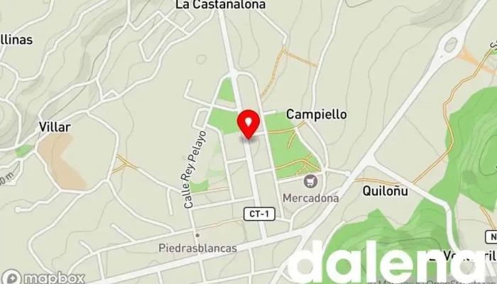 mapa de BioRuta Tienda de productos orgánicos, Tienda de belleza y salud, Tienda de alimentos naturales en Piedras Blancas