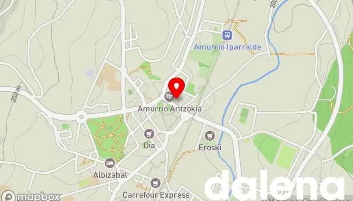 mapa de BM Supermercados Supermercado, Tienda de alimentación en Amurrio