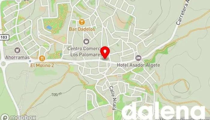 mapa de BM Supermercados Supermercado, Panadería, Carnicería, Pescadería, Frutería, Tienda de alimentación, Bodega en Algete