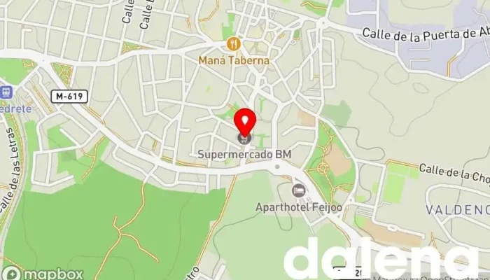 mapa de BM Supermercados Supermercado en Alpedrete