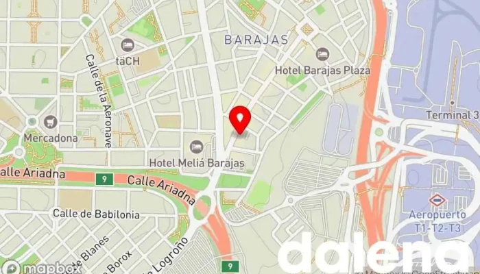 mapa de BM Supermercados Supermercado en Madrid