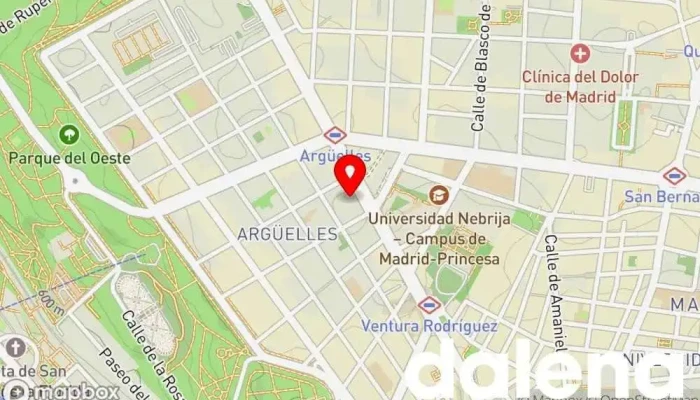 mapa de BM Supermercados Supermercado en Madrid