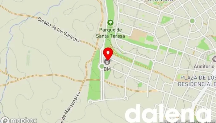 mapa de BM Supermercados Supermercado en Colmenar Viejo