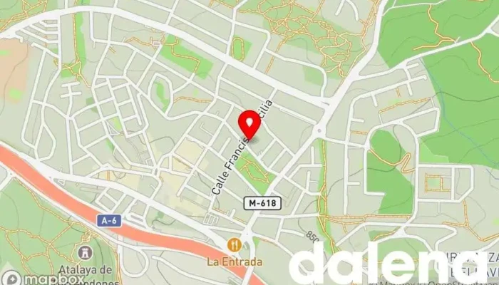 mapa de BM Supermercados Supermercado en Torrelodones