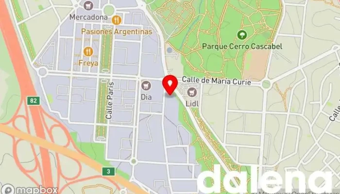 mapa de BM Supermercados Supermercado en Las Rozas de Madrid