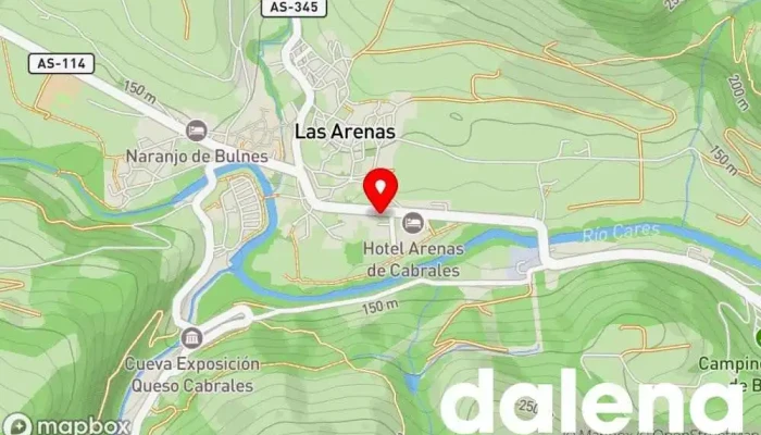 mapa de BM Supermercados Supermercado en Las Arenas