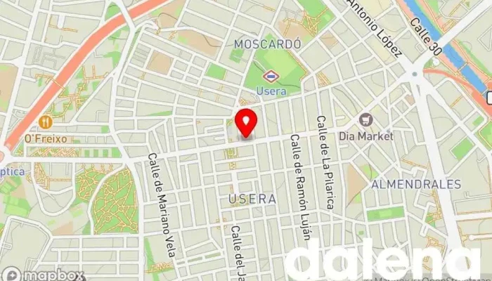 mapa de bonÀrea Supermercado, Carnicería en Madrid