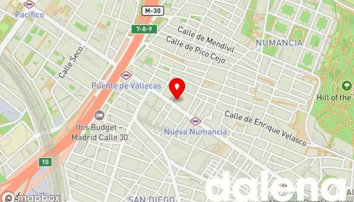 mapa de bonÀrea Supermercado, Carnicería en Madrid
