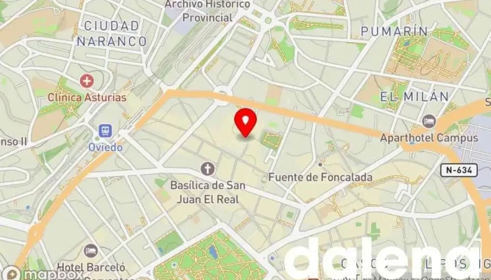 mapa de BriCor Tienda de bricolaje en Oviedo