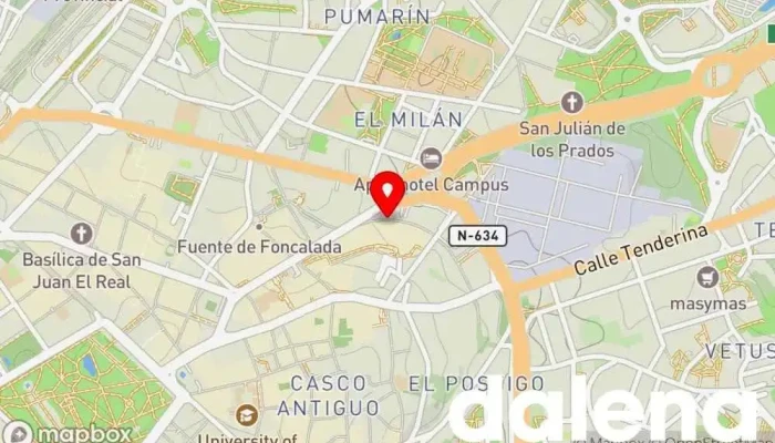 mapa de Bulebú Bazar en Oviedo