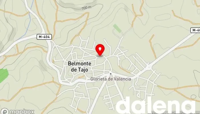 mapa de Calle , carlos Ruiz 54 Supermercado en Belmonte de Tajo