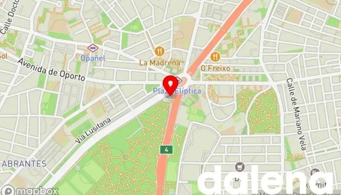 mapa de Carrefour City Supermercado en Madrid