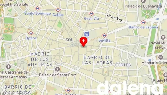 mapa de Carrefour City Supermercado en Madrid