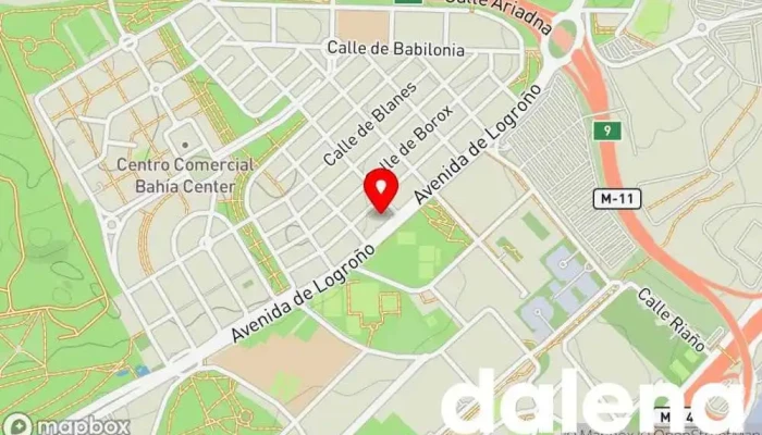 mapa de Carrefour Express EESS Supermercado en Madrid