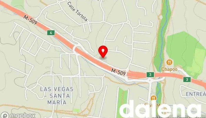 mapa de Carrefour Express EESS Supermercado en Villanueva del Pardillo
