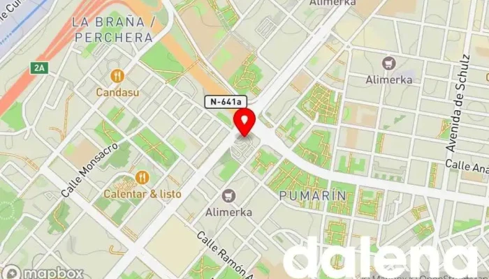 mapa de Carrefour Express EESS Supermercado en Gijón