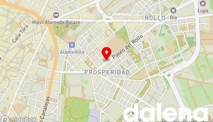 mapa de Carrefour Express Supermercado en Salamanca
