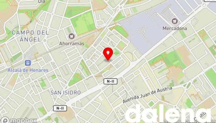 mapa de Carrefour Express Supermercado en Alcalá de Henares