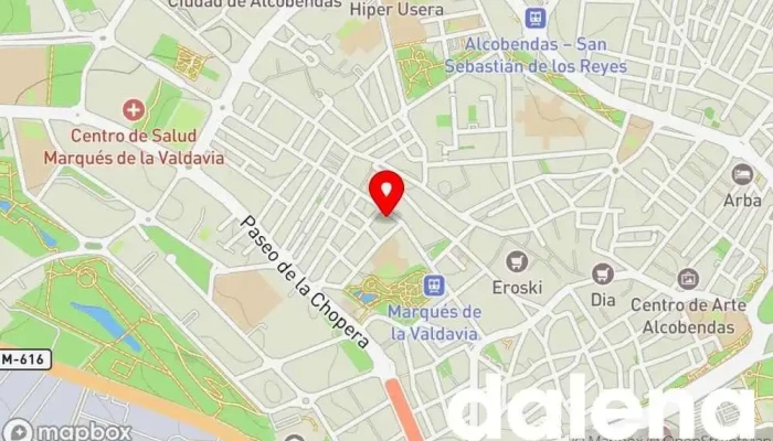 mapa de Carrefour Express Supermercado en Alcobendas
