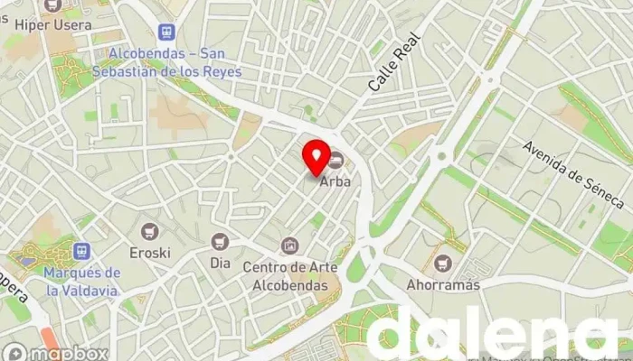mapa de Carrefour Express Supermercado en Alcobendas