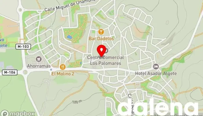 mapa de Carrefour Express Supermercado en Algete