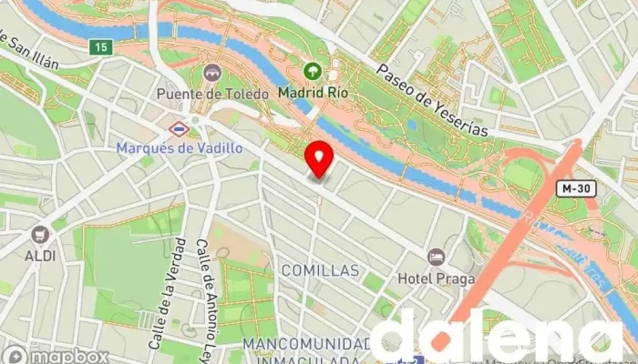 mapa de Carrefour Express Supermercado en Madrid