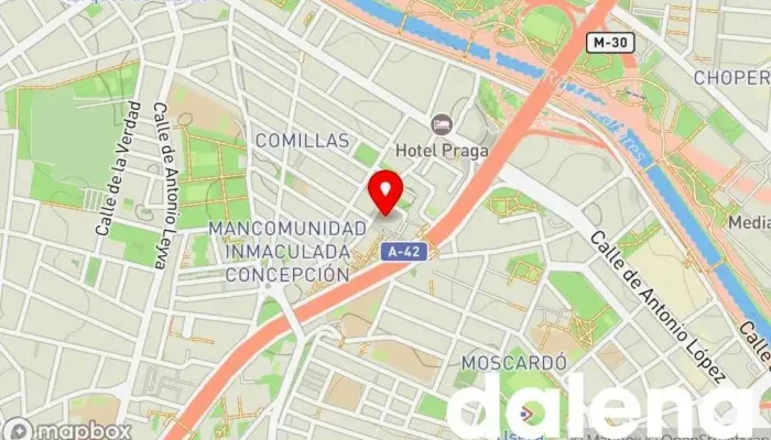 mapa de Carrefour Express Supermercado en Madrid