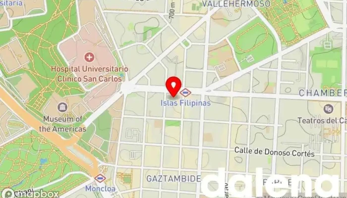 mapa de Carrefour Express Supermercado en Madrid