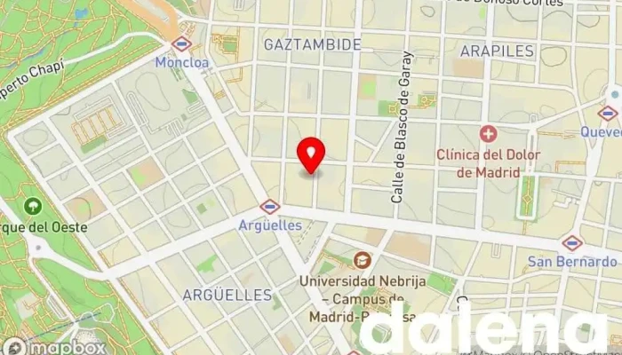 mapa de Carrefour Express Supermercado en Madrid