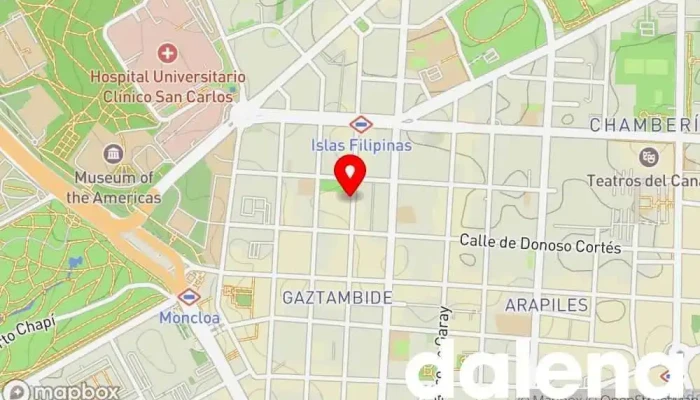 mapa de Carrefour Express Supermercado en Madrid
