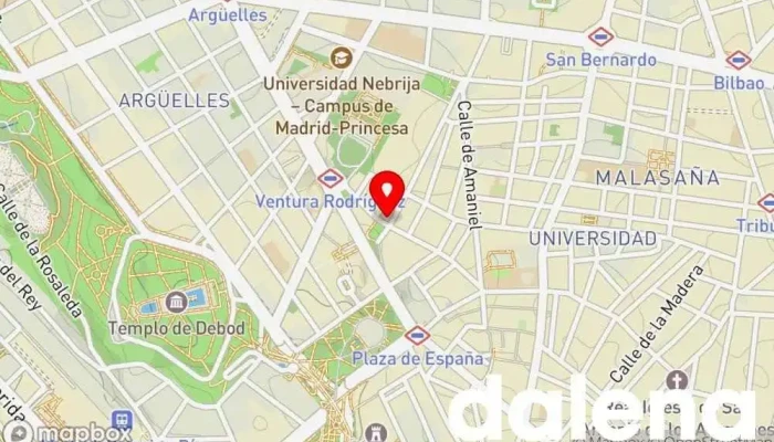 mapa de Carrefour Express Supermercado en Madrid