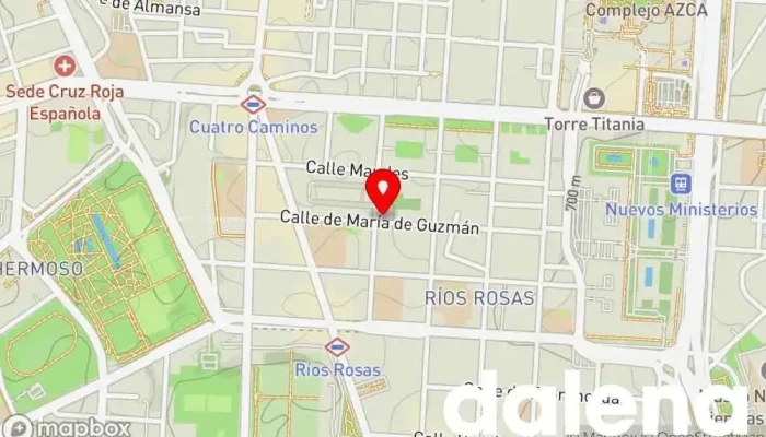 mapa de Carrefour Express Supermercado en Madrid