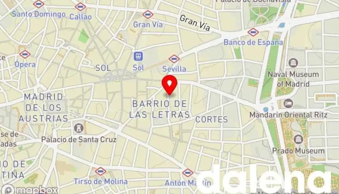 mapa de Carrefour Express Supermercado en Madrid